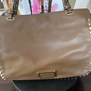 Valentino Gold/Brown Studded Women's handbag/Crossbody Bag